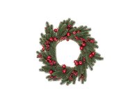 Věnec vánoční jablka+bobule UH 50cm